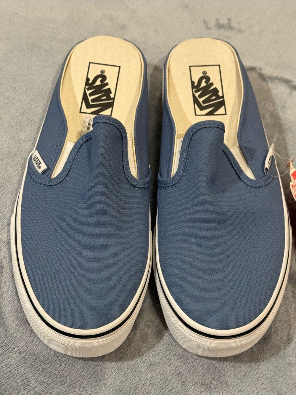 Vans slip-on shoes in blue. NWT